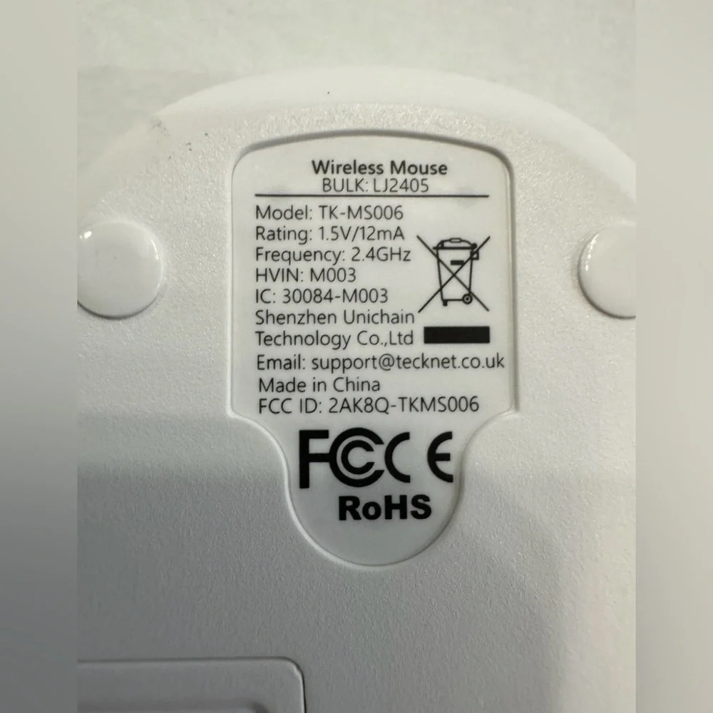 Tecknet TK-MS006 Wireless Mouse